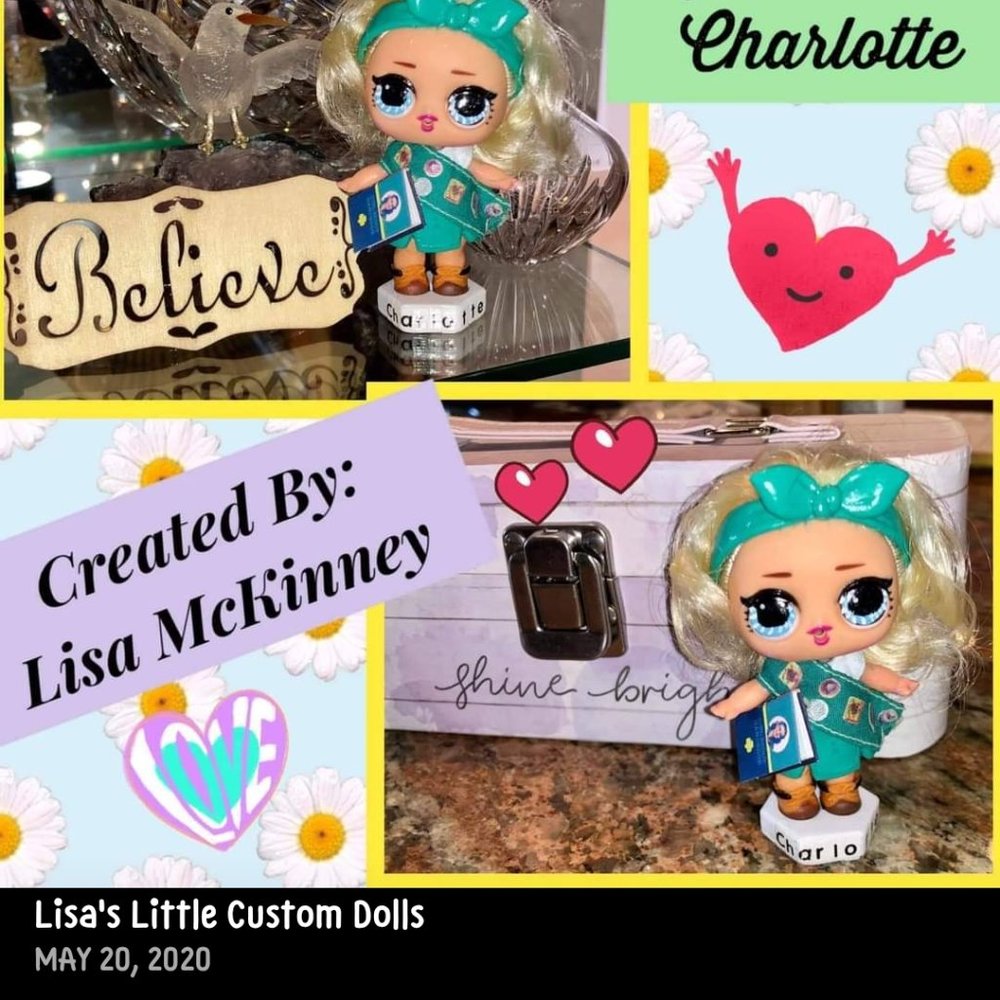 I make custom LOL surprise dolls